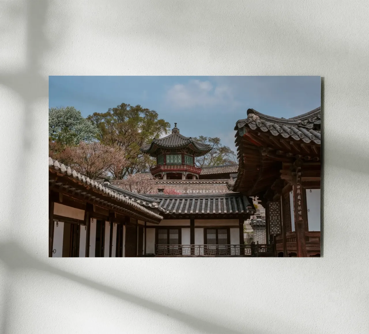 Tempio coreano a Seul, Corea del Sud alluminio dibond da mbgraphx2