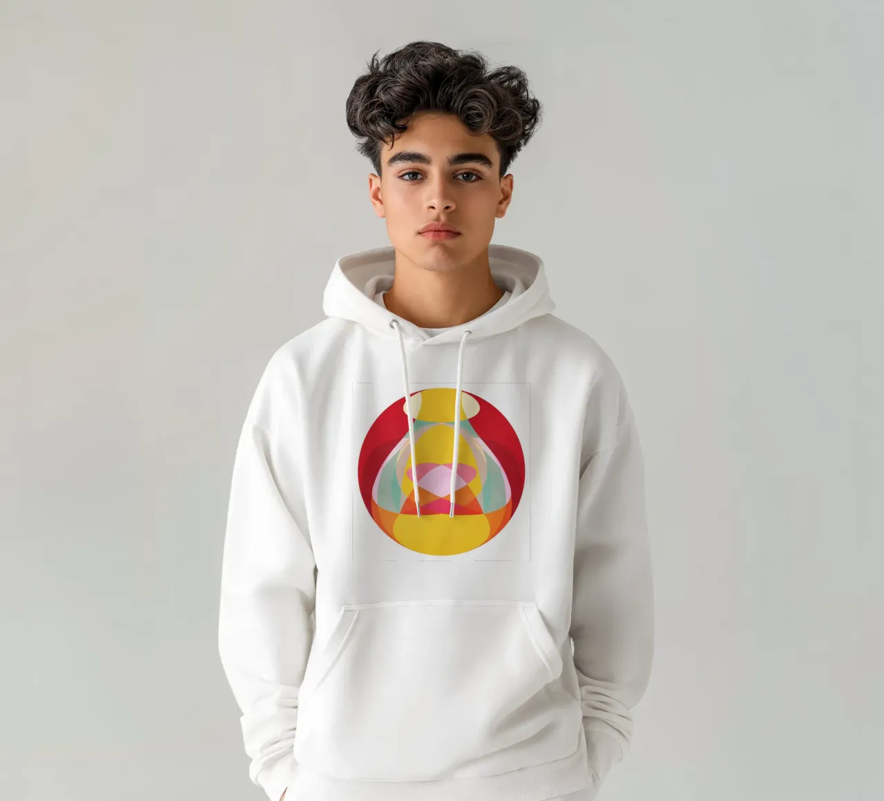 Espandere la propria visione felpa con cappuccio da lovely lines