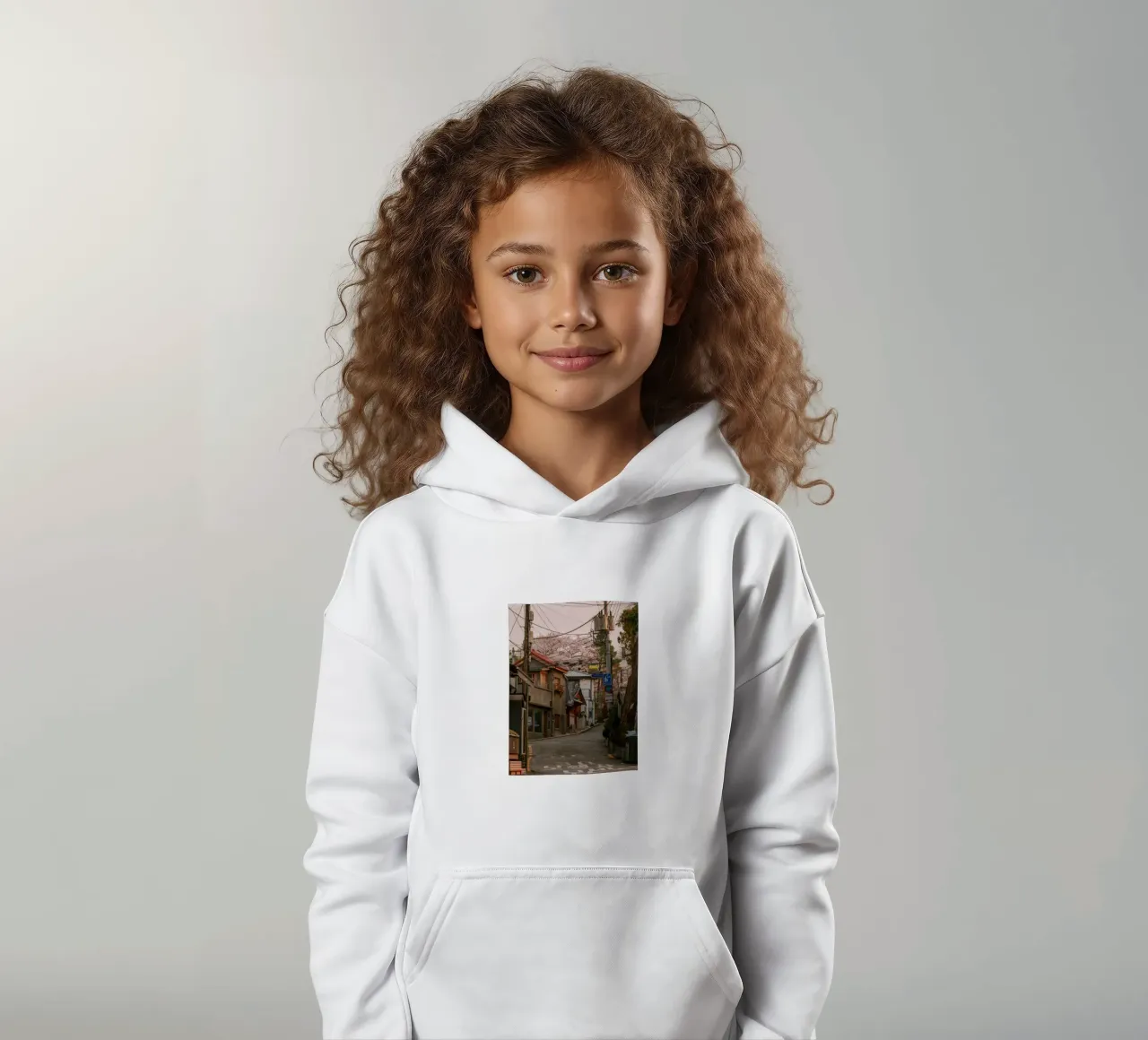 Mattinata nella Seul urbana, Corea del Sud felpa bambino con cappuccio da mbgraphx2