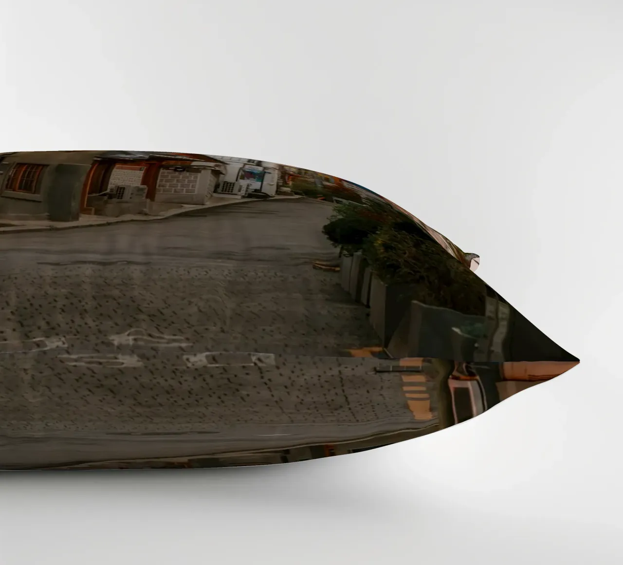 Mattinata nella Seul urbana, Corea del Sud cuscino da mbgraphx2