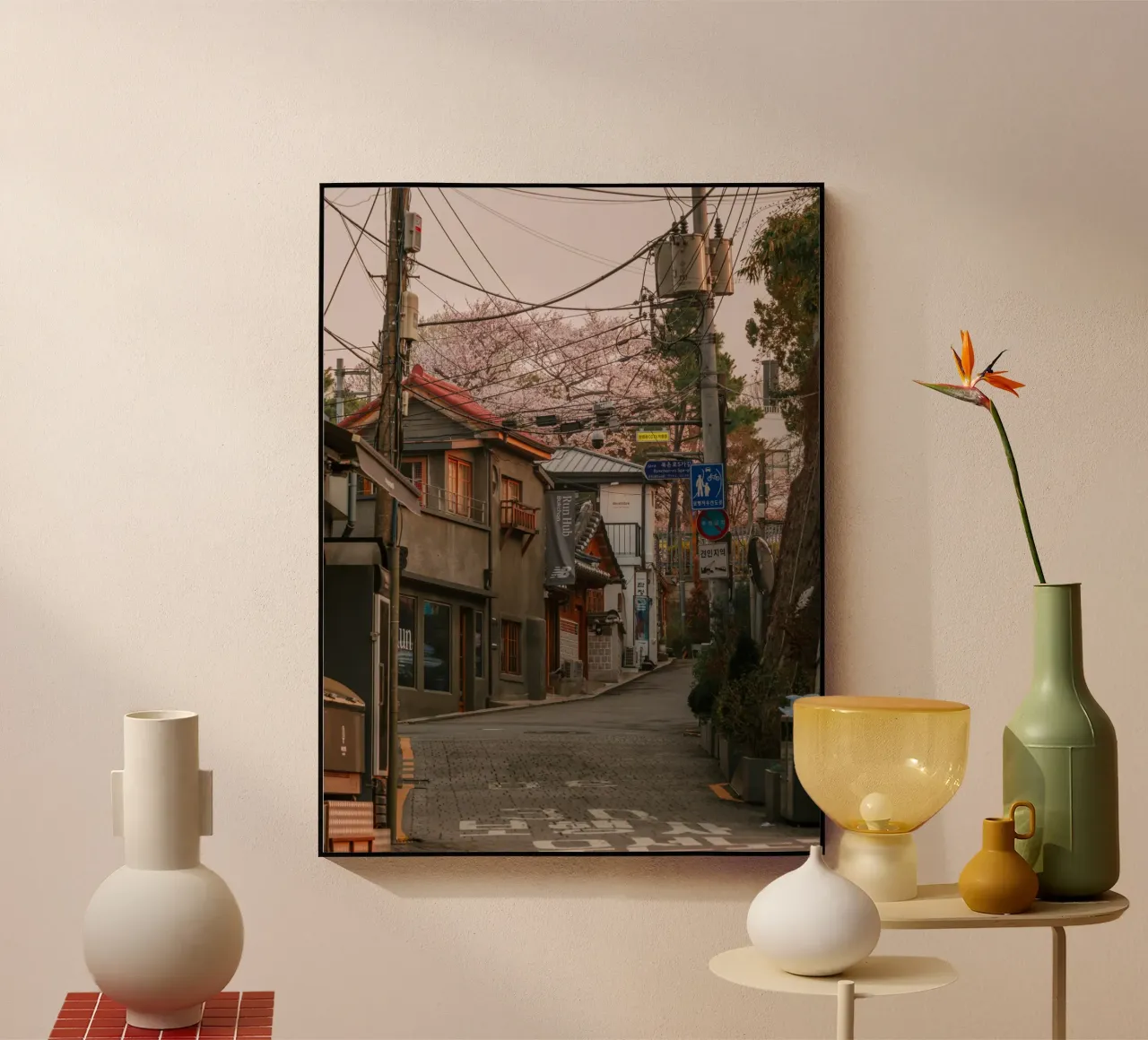 Mattinata nella Seul urbana, Corea del Sud plexiglass da mbgraphx2