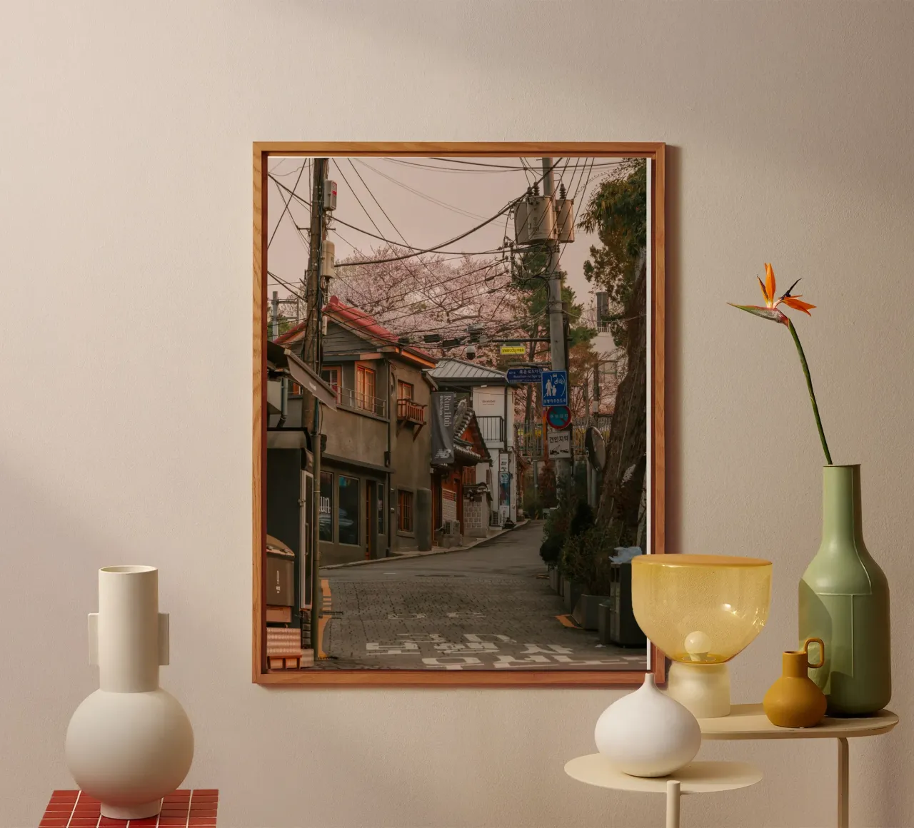 Mattinata nella Seul urbana, Corea del Sud alluminio dibond da mbgraphx2