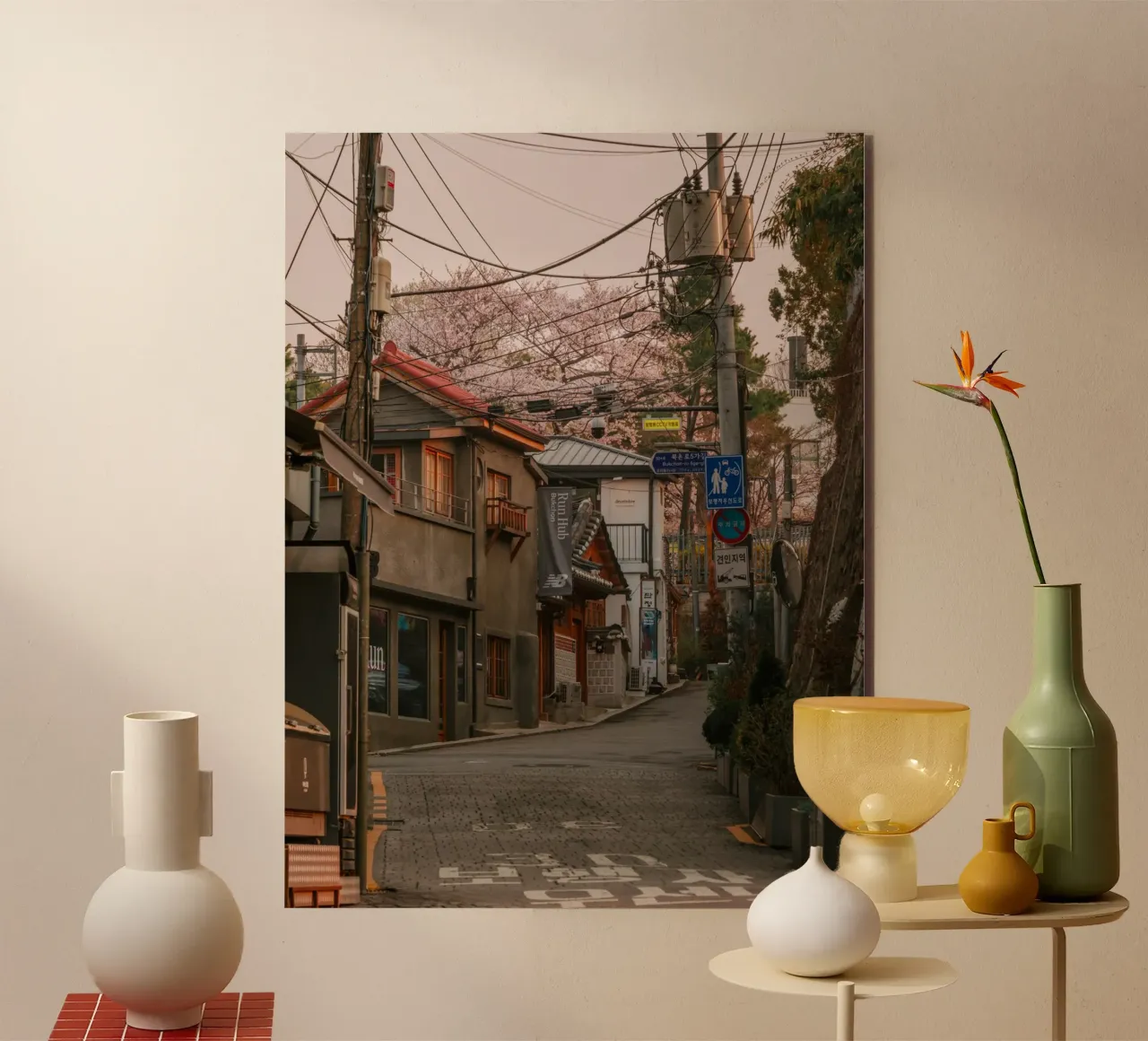 Mattinata nella Seul urbana, Corea del Sud alluminio dibond da mbgraphx2