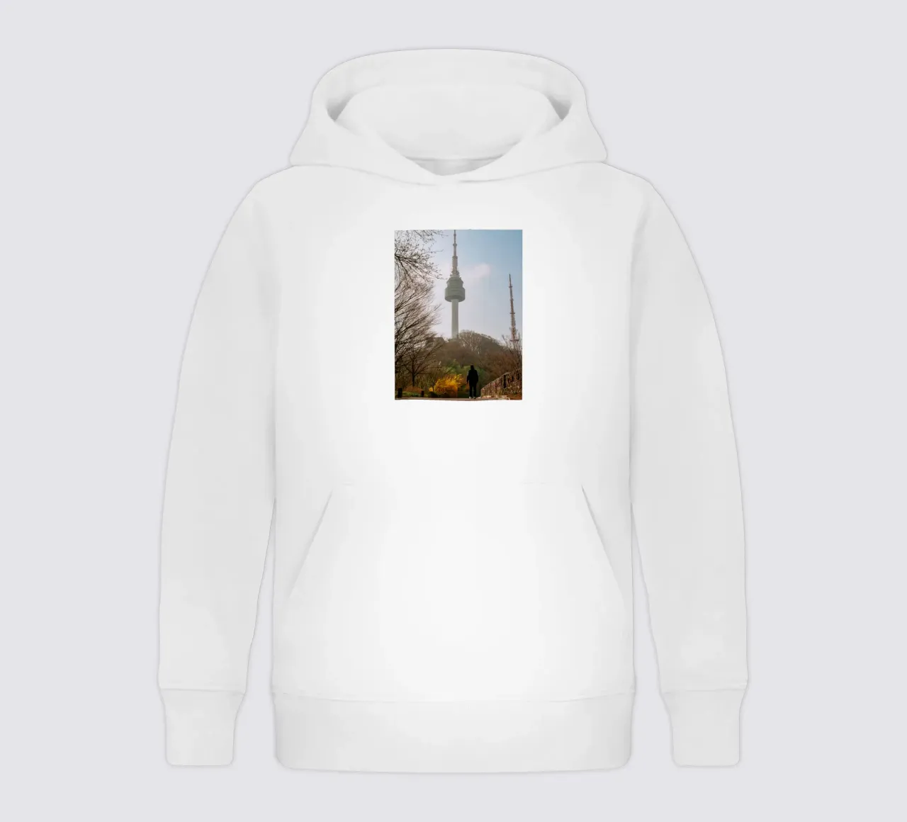 Torre Namsan a Seul, Corea del Sud felpa bambino con cappuccio da mbgraphx2