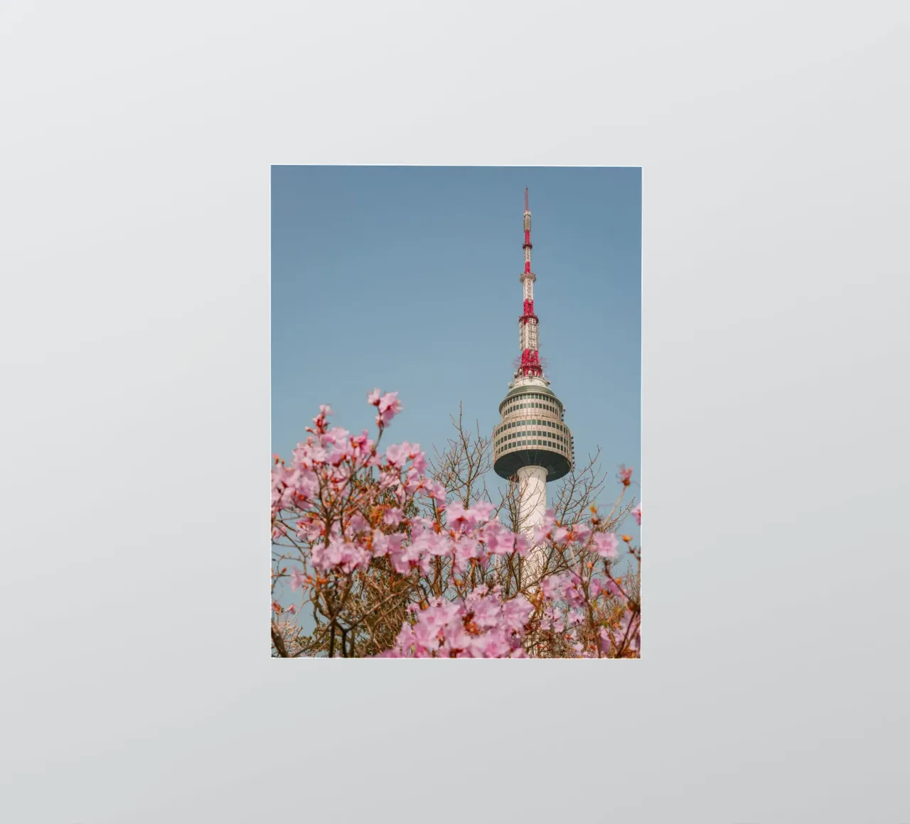 Torre Namsan a Seul, Corea del Sud adesivo da mbgraphx2