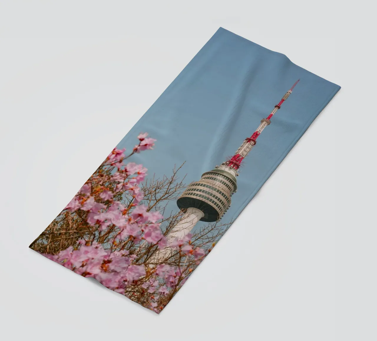 Torre Namsan a Seul, Corea del Sud telo mare da mbgraphx2