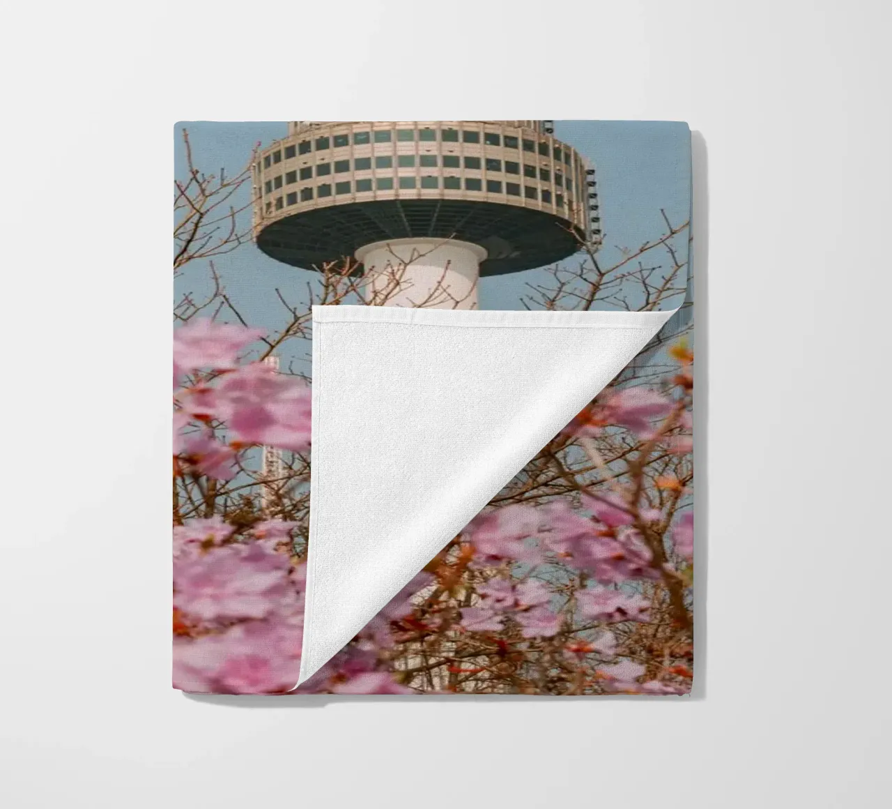 Torre Namsan a Seul, Corea del Sud telo mare da mbgraphx2