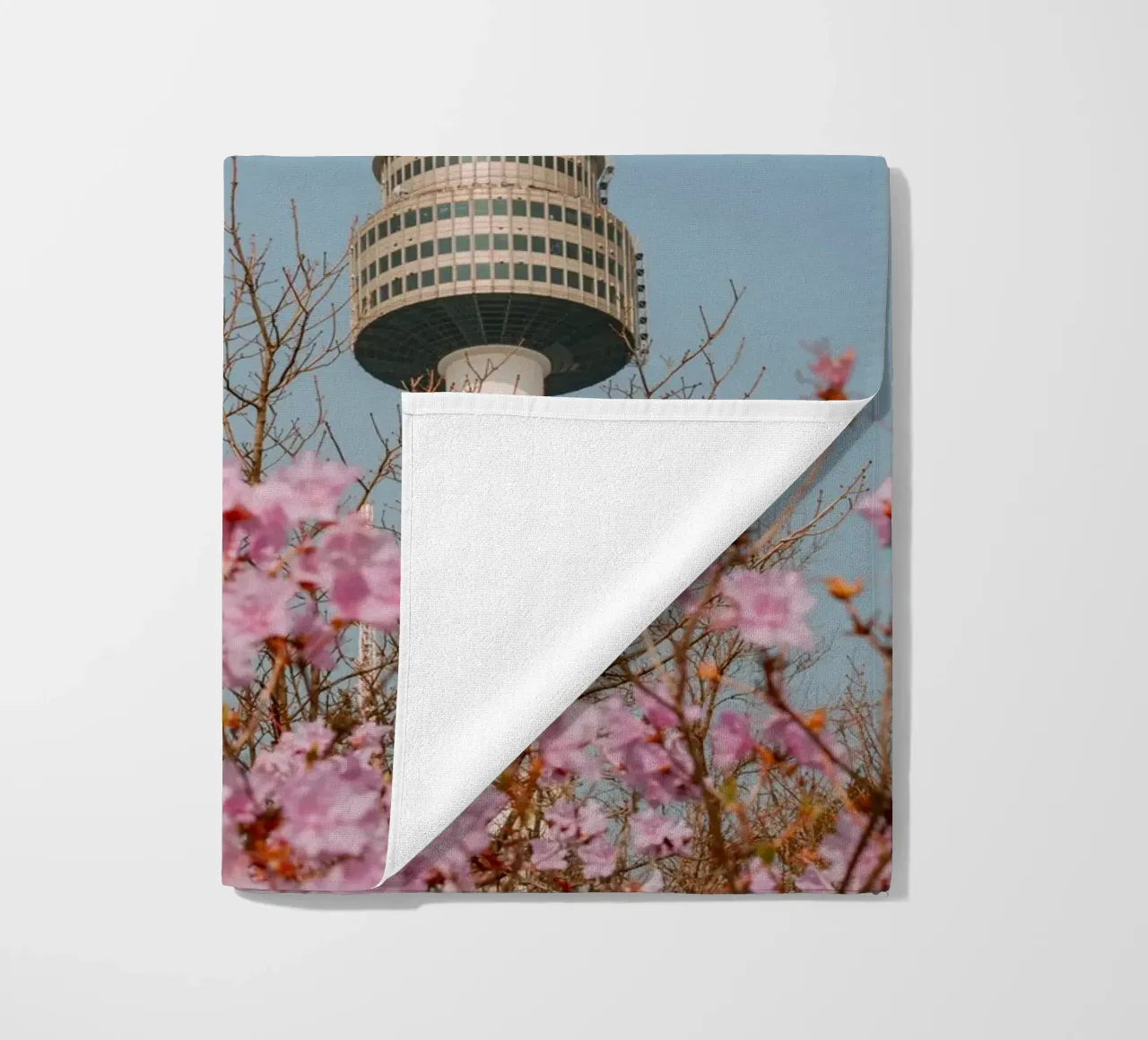 Torre Namsan a Seul, Corea del Sud telo mare da mbgraphx2