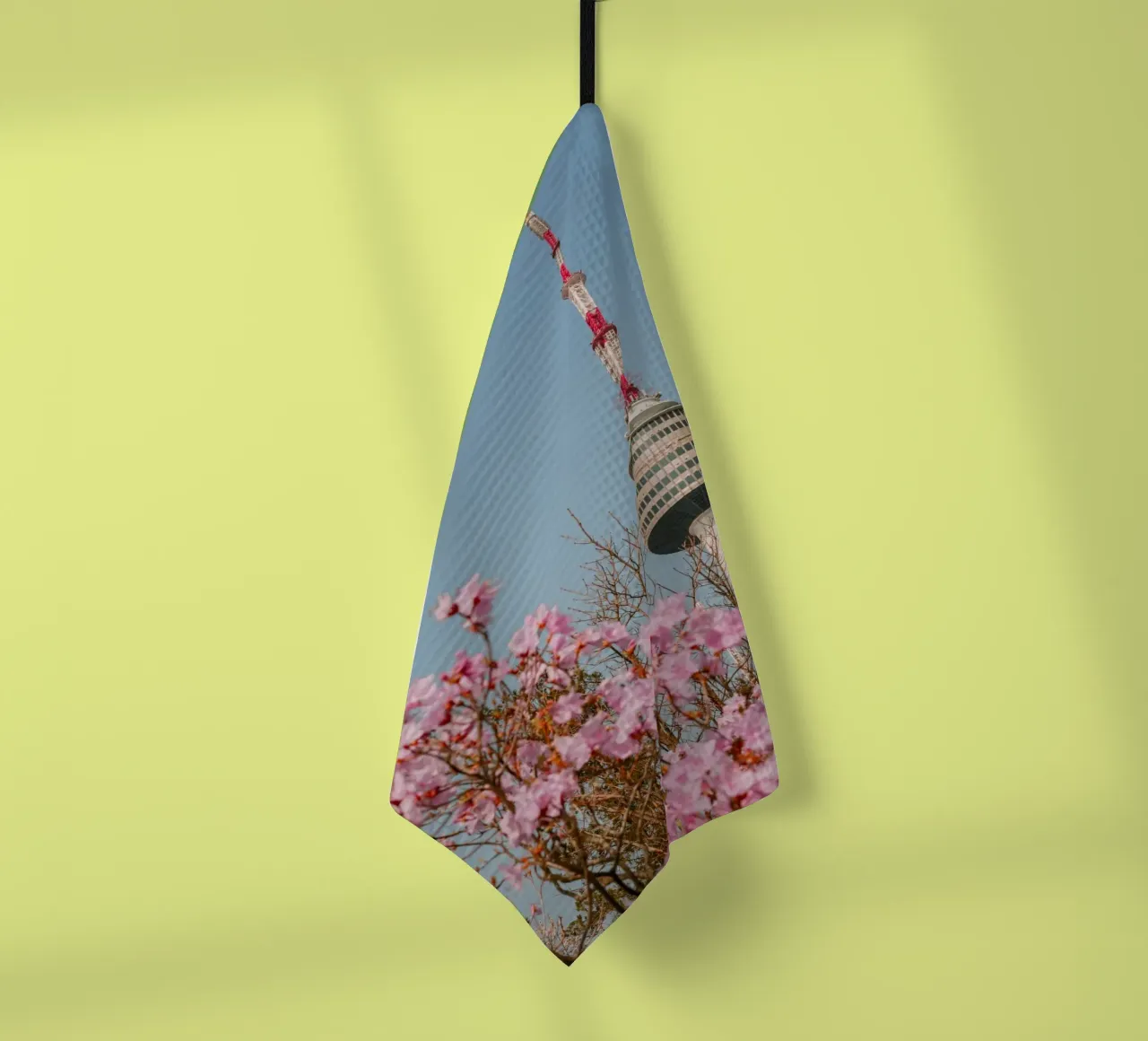 Torre Namsan a Seul, Corea del Sud canovaccio da cucina da mbgraphx2