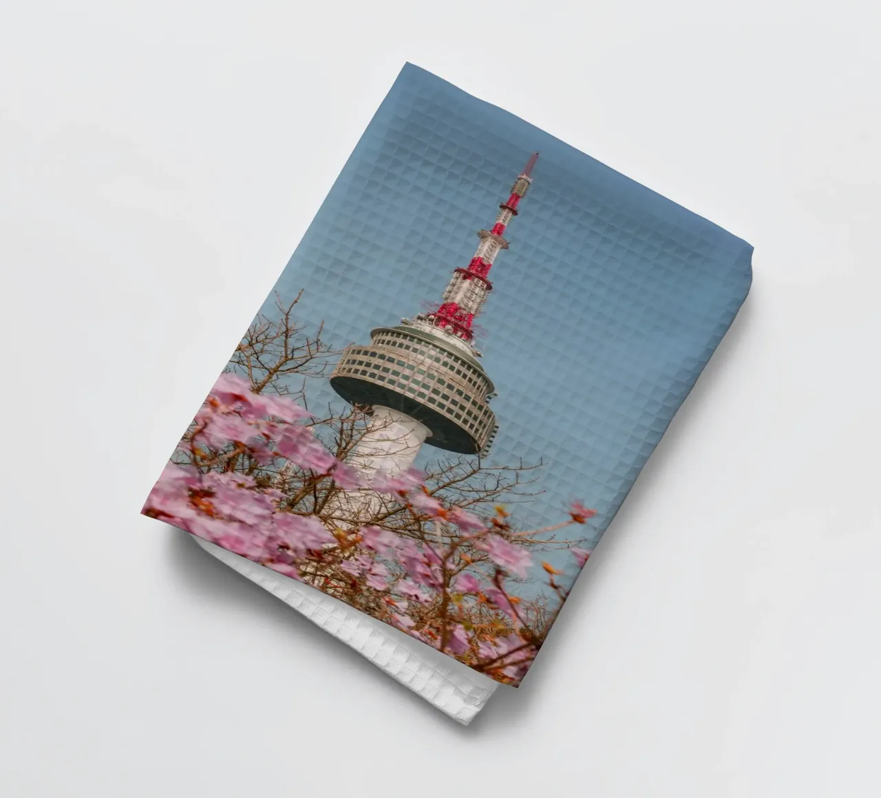 Torre Namsan a Seul, Corea del Sud canovaccio da cucina da mbgraphx2