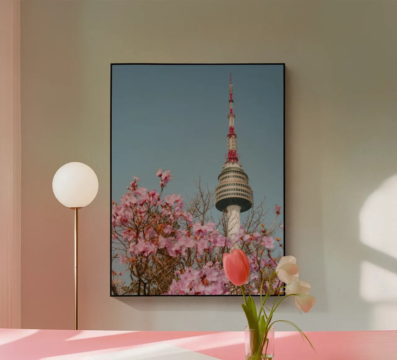 Torre Namsan a Seul, Corea del Sud plexiglass da mbgraphx2