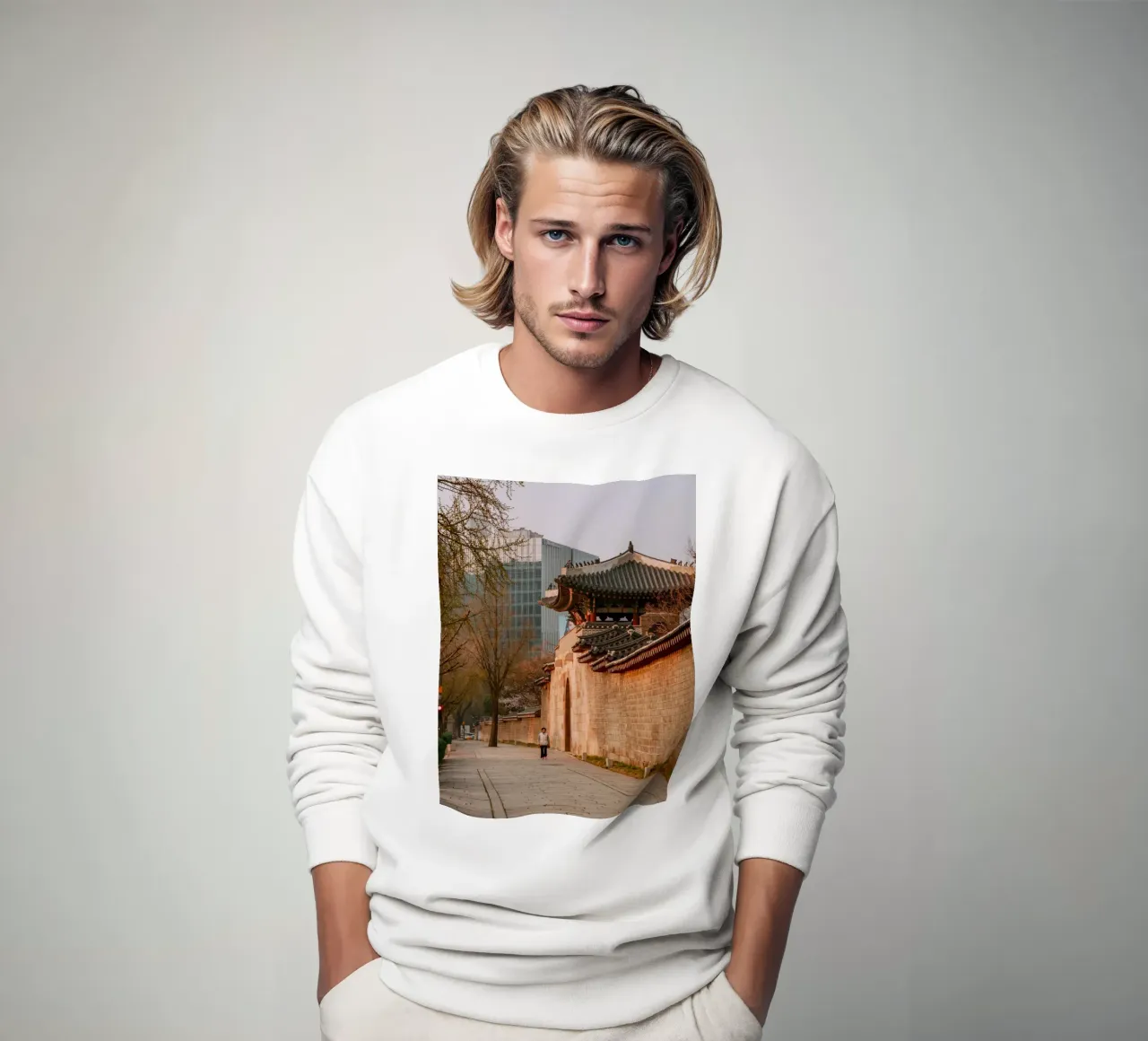 Mattina presto a Seul, Corea del Sud felpa da mbgraphx2