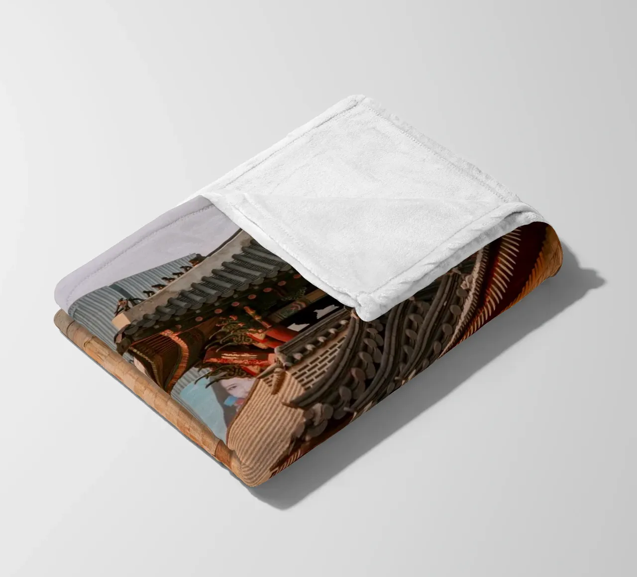 Mattina presto a Seul, Corea del Sud coperta in pile da mbgraphx2