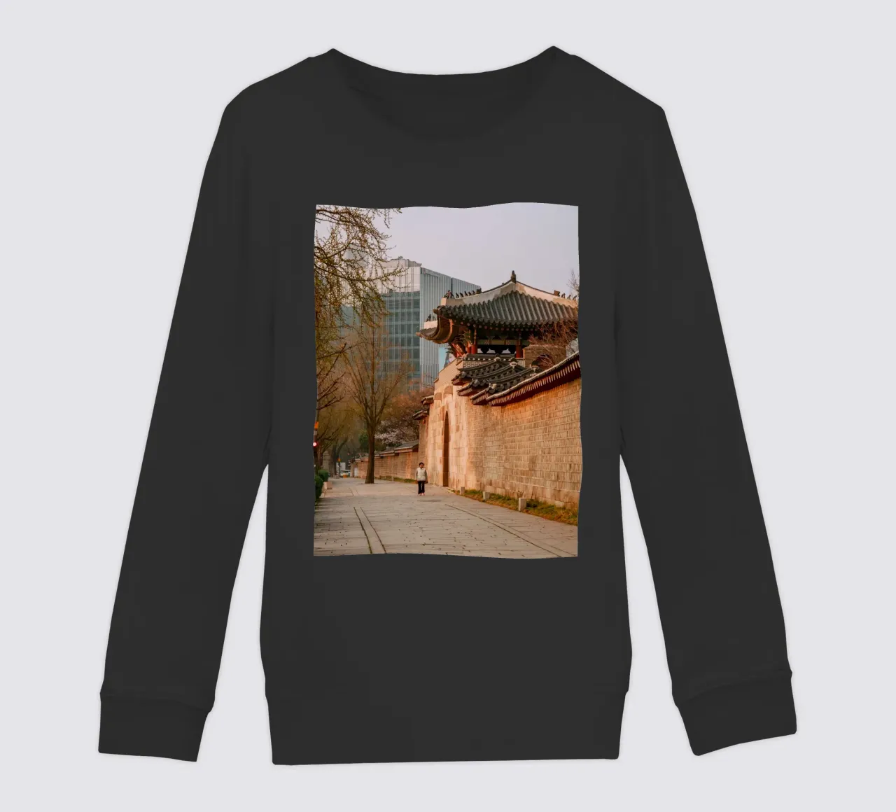 Mattina presto a Seul, Corea del Sud felpa bambino da mbgraphx2