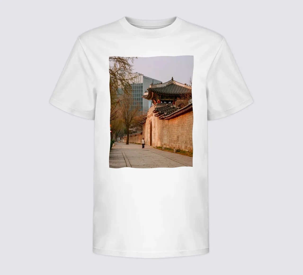 Mattina presto a Seul, Corea del Sud t-shirt bambini da mbgraphx2