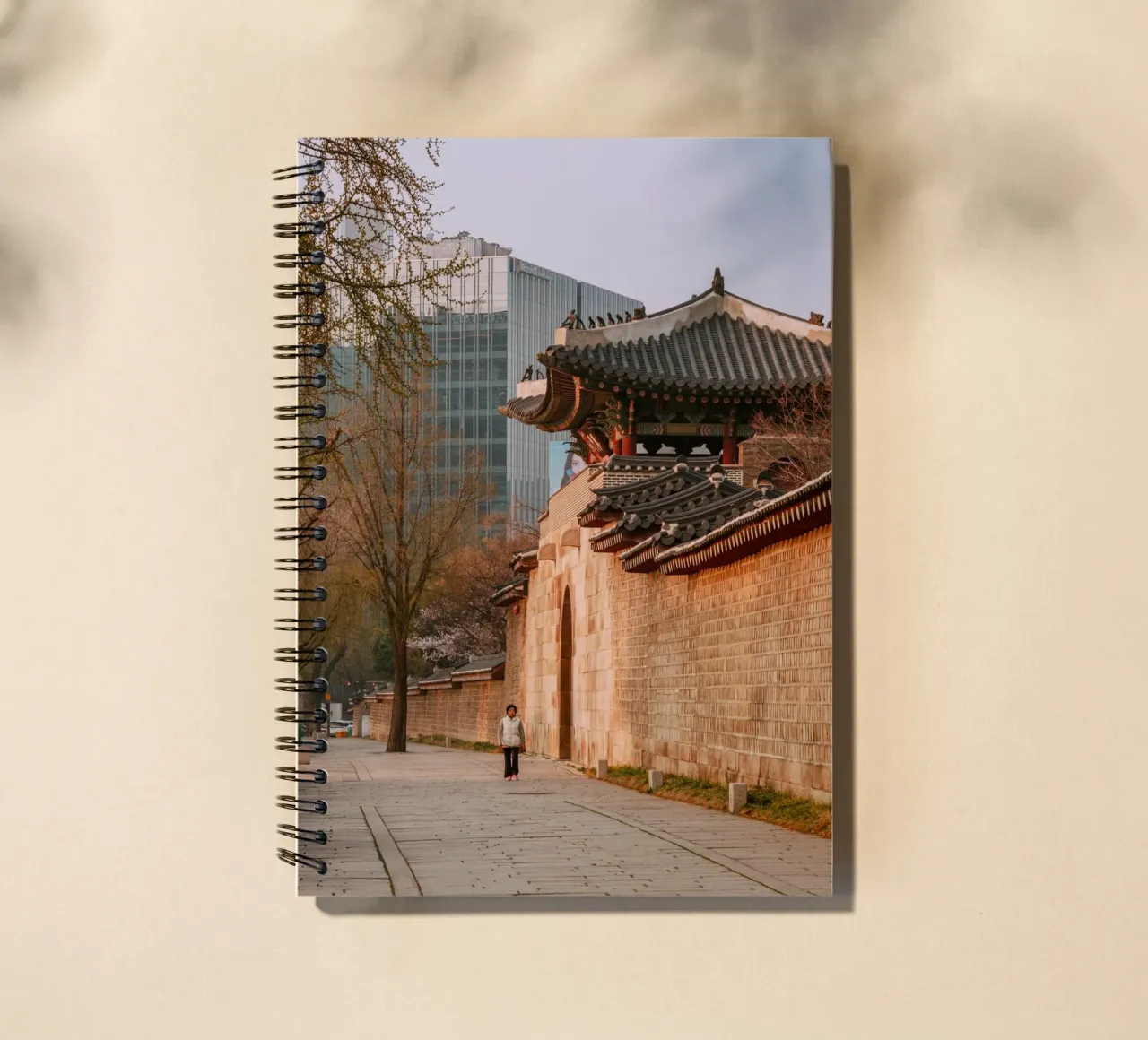 Mattina presto a Seul, Corea del Sud diario ad anelli da mbgraphx2