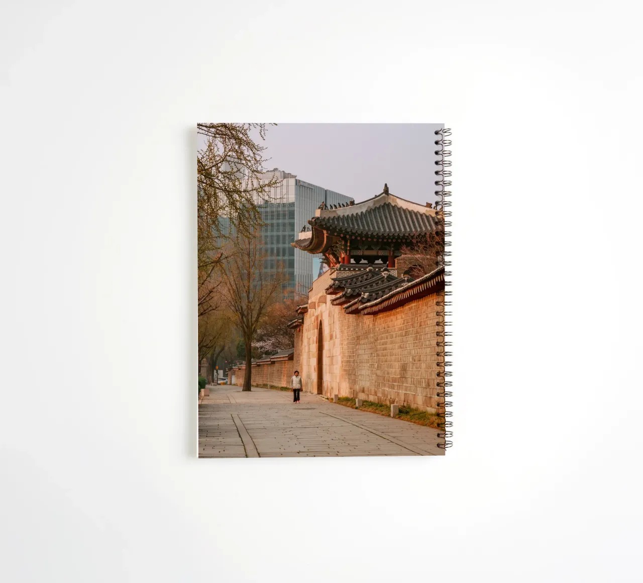 Mattina presto a Seul, Corea del Sud diario ad anelli da mbgraphx2