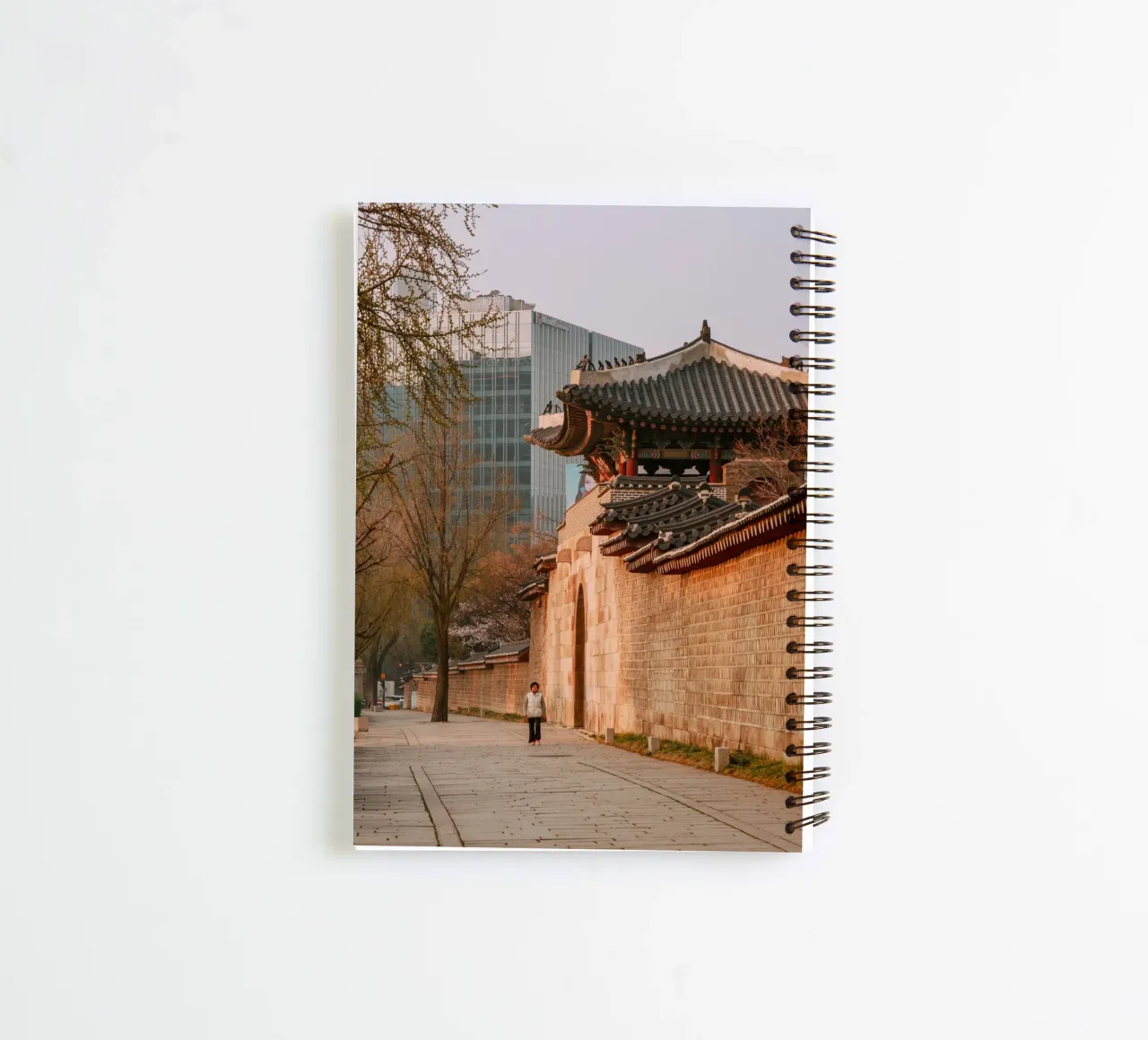 Mattina presto a Seul, Corea del Sud diario ad anelli da mbgraphx2