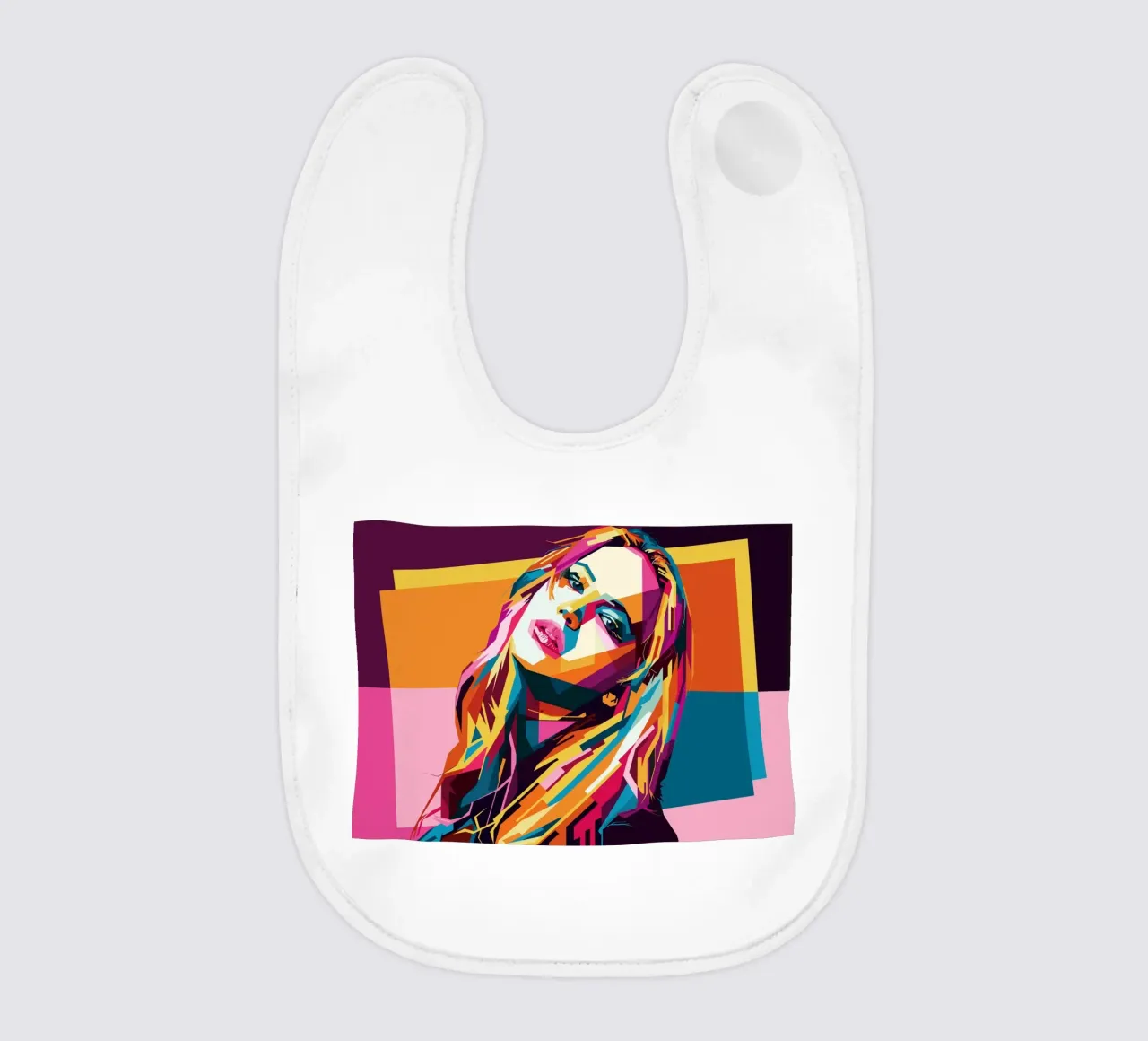 Jennifer Lawrence WPAP Popart bavaglino da KP Artwork