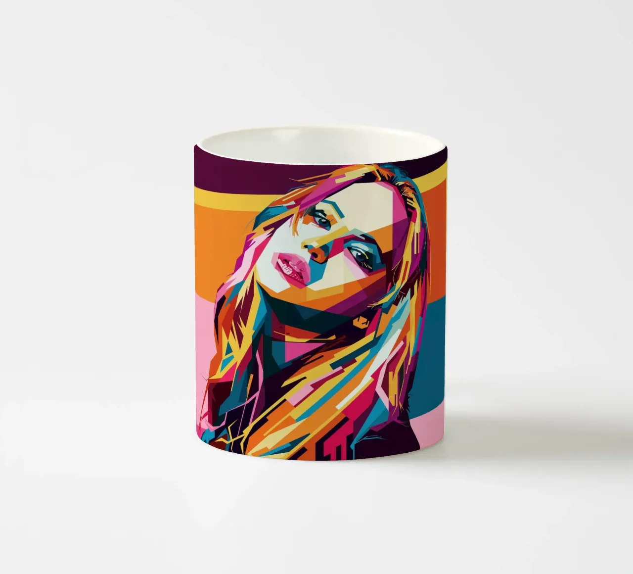 Jennifer Lawrence WPAP Popart tazza in ceramica da KP Artwork