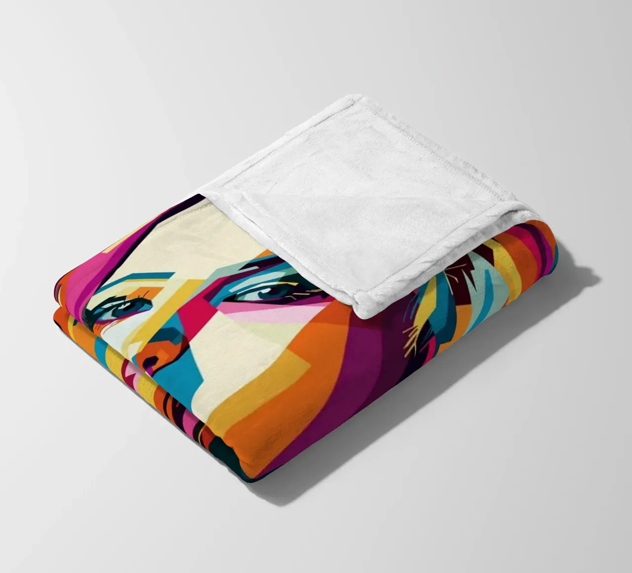 Jennifer Lawrence WPAP Popart coperta in pile da KP Artwork