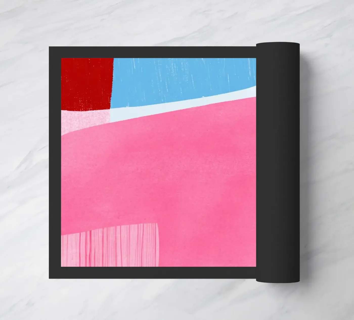 Dopamine Rhythm doormat by Mosaic Dialogue