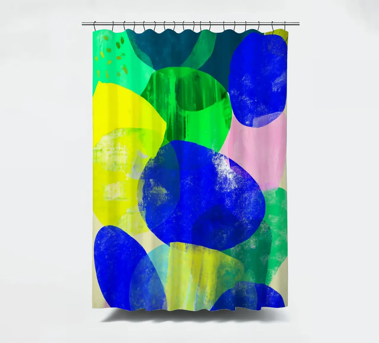 Dopamine Explode tenda da doccia da Mosaic Dialogue