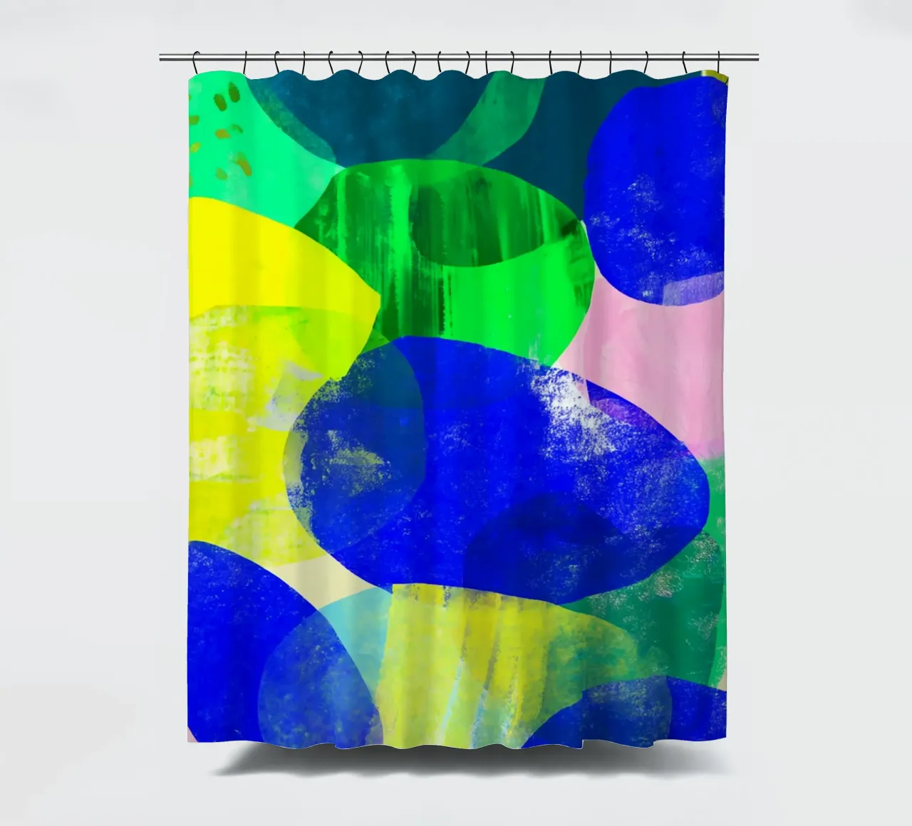 Dopamine Explode tenda da doccia da Mosaic Dialogue