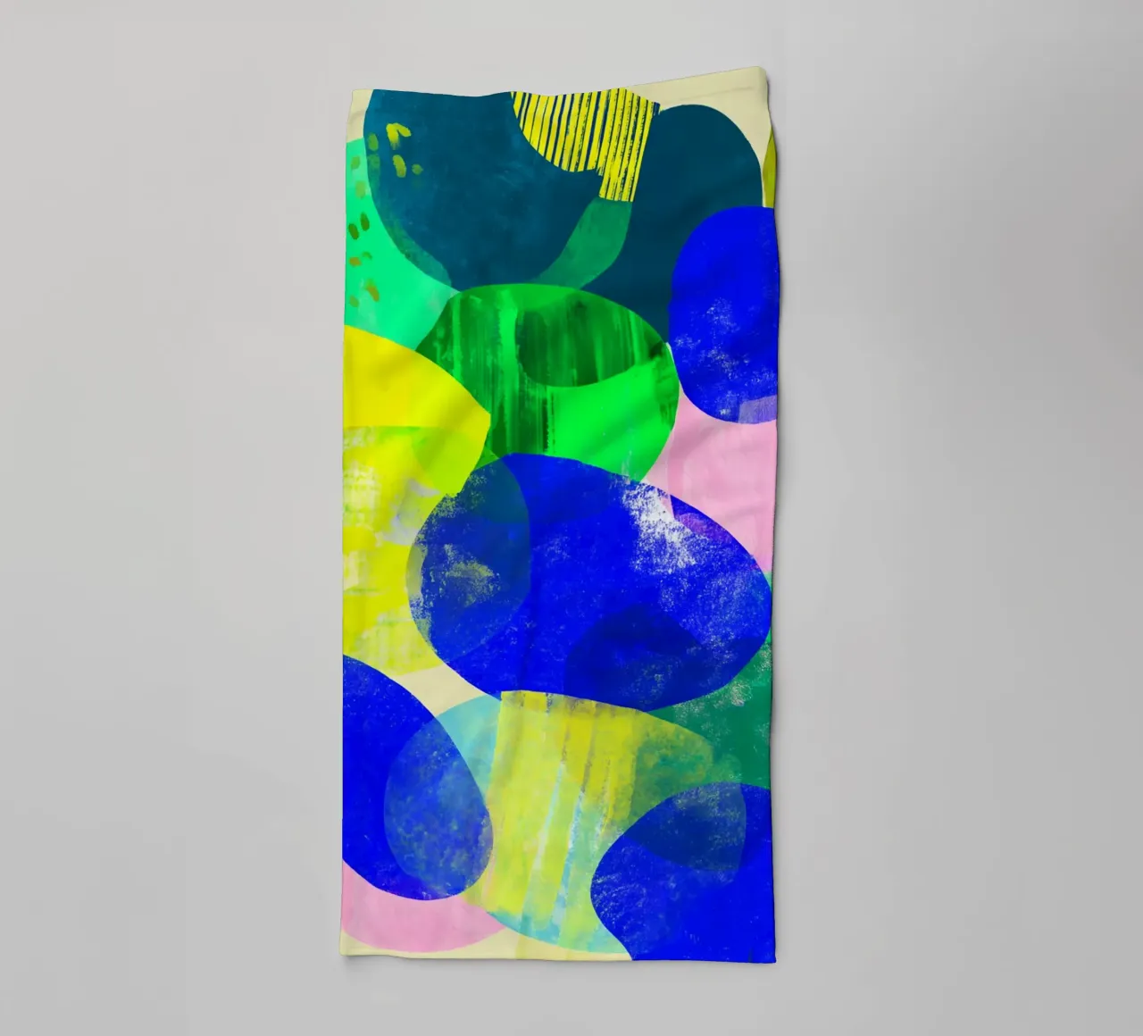 Dopamine Explode towel by Mosaic Dialogue