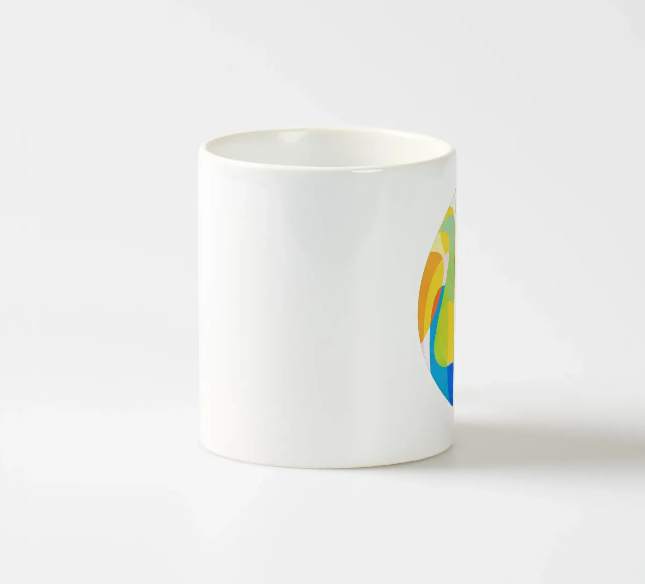 This Blue tazza in ceramica da lovely lines
