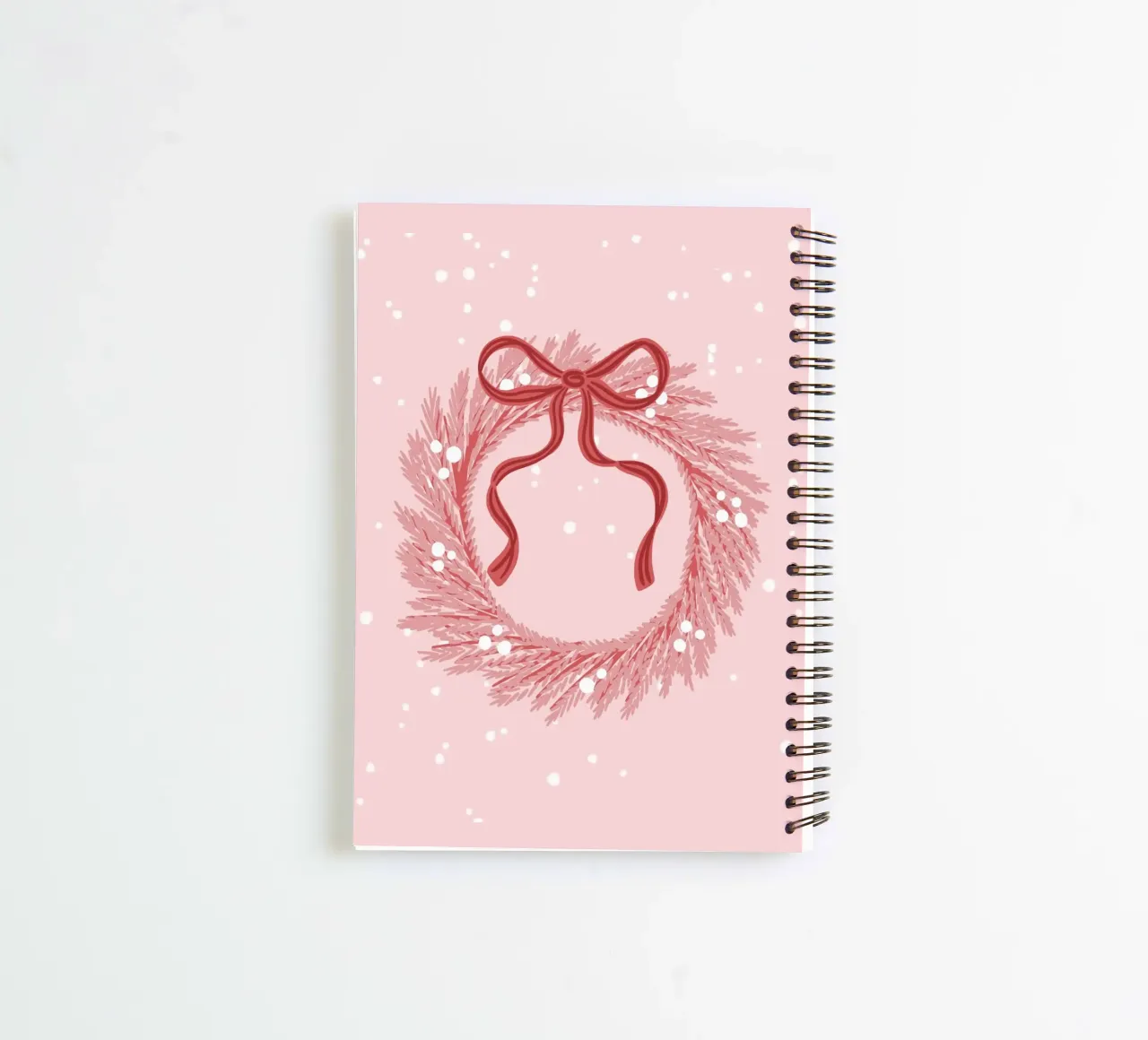 Weihnachtskranz Poster, Weihnachtsdekoration, Weihnachtspullover Ringbuch von TheHolidayShop