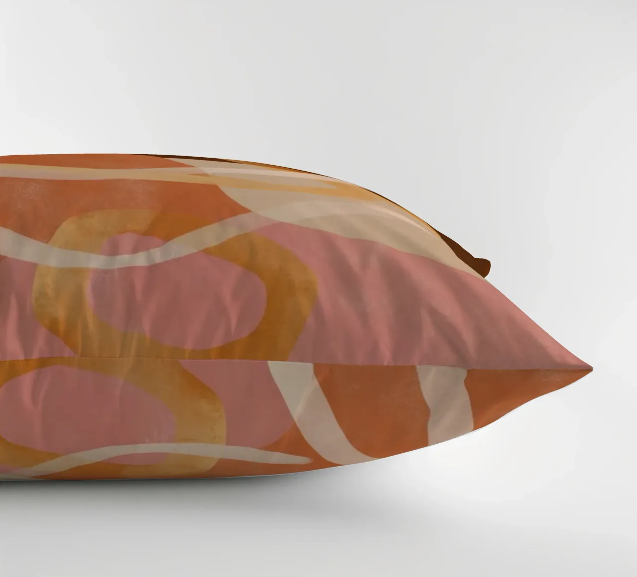 Loops in Earth Tones cuscino da Colormenta