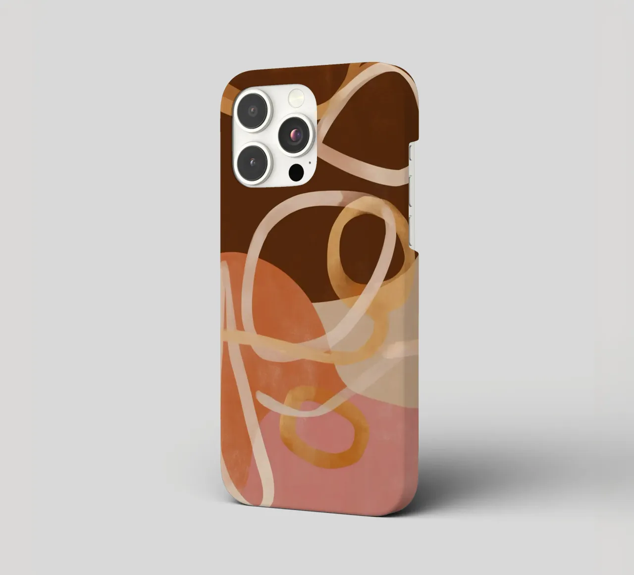 Loops in Earth Tones cover iphone da Colormenta