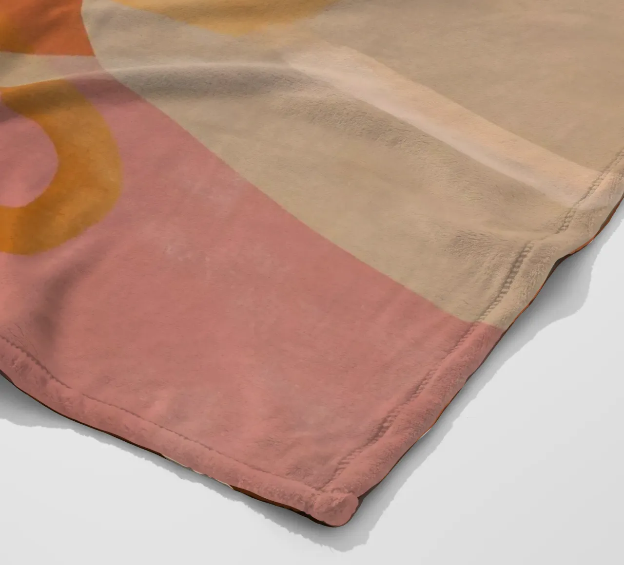 Loops in Earth Tones coperta in pile da Colormenta