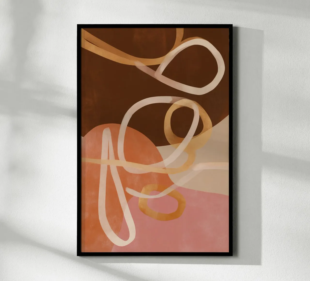 Loops in Earth Tones carta hahnemühle da Colormenta