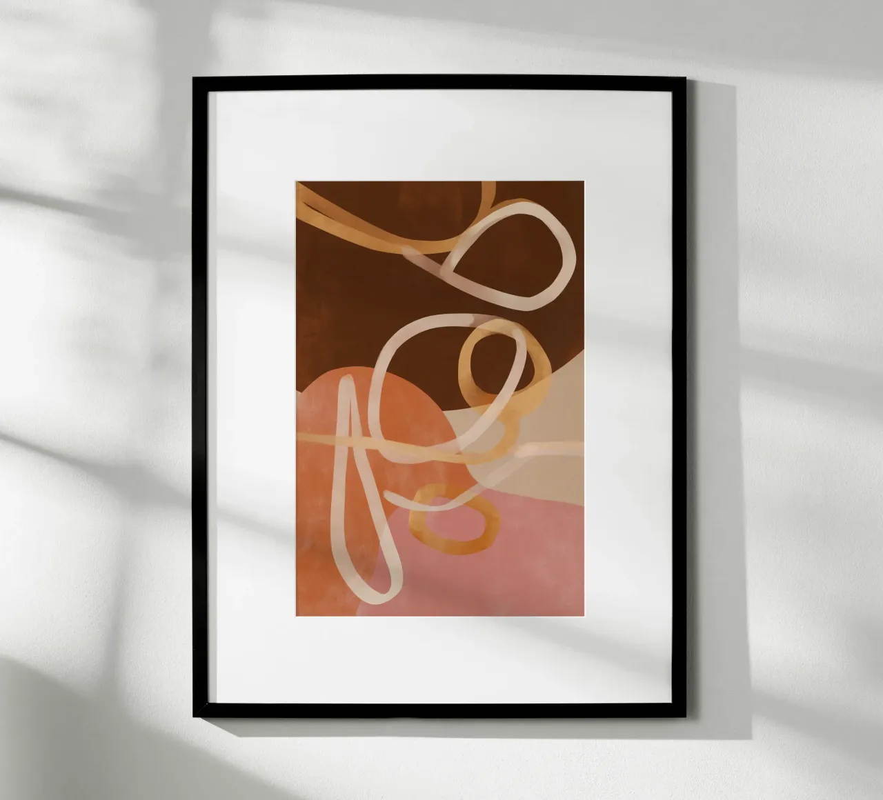 Loops in Earth Tones carta hahnemühle da Colormenta