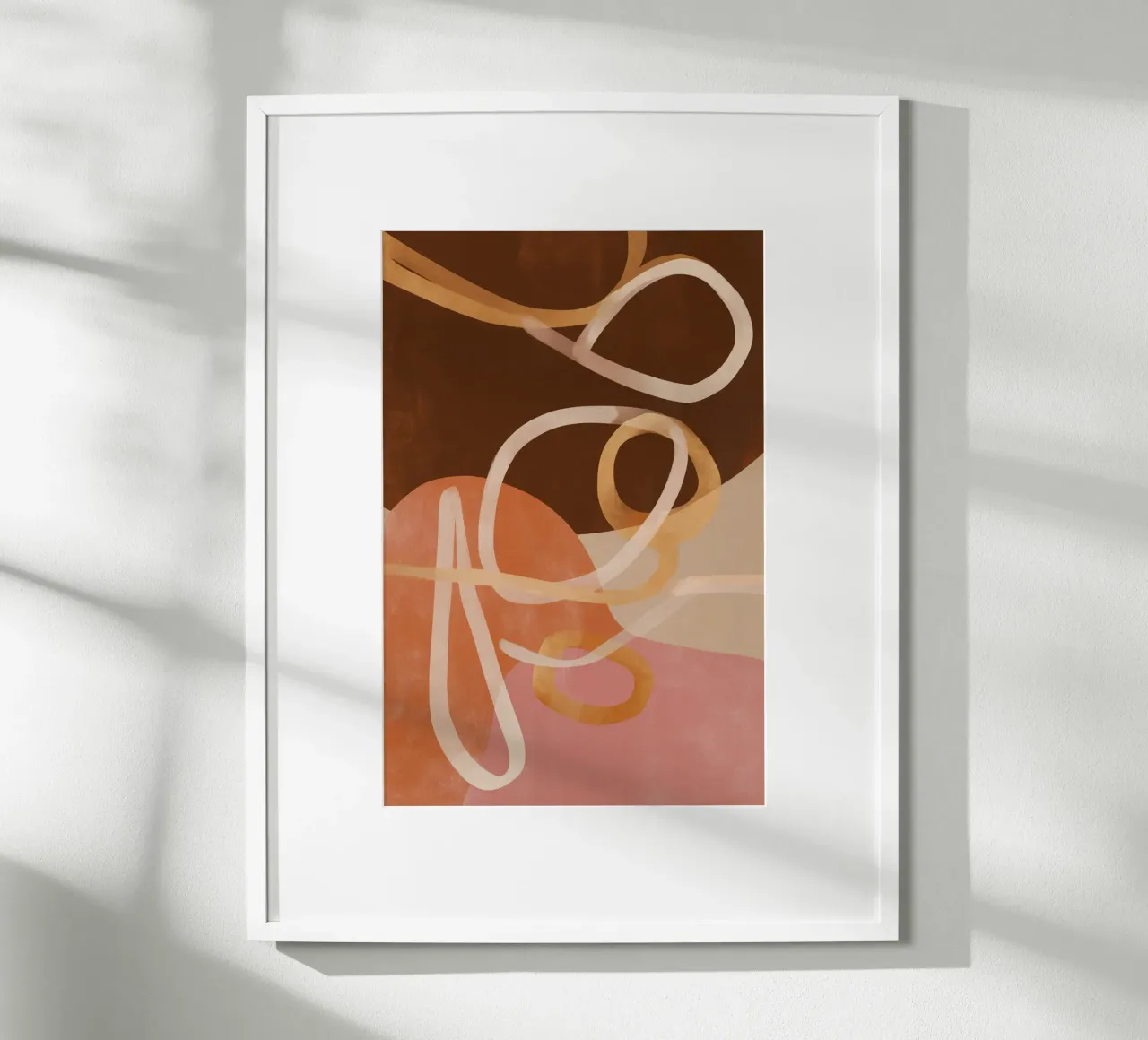 Loops in Earth Tones carta hahnemühle da Colormenta