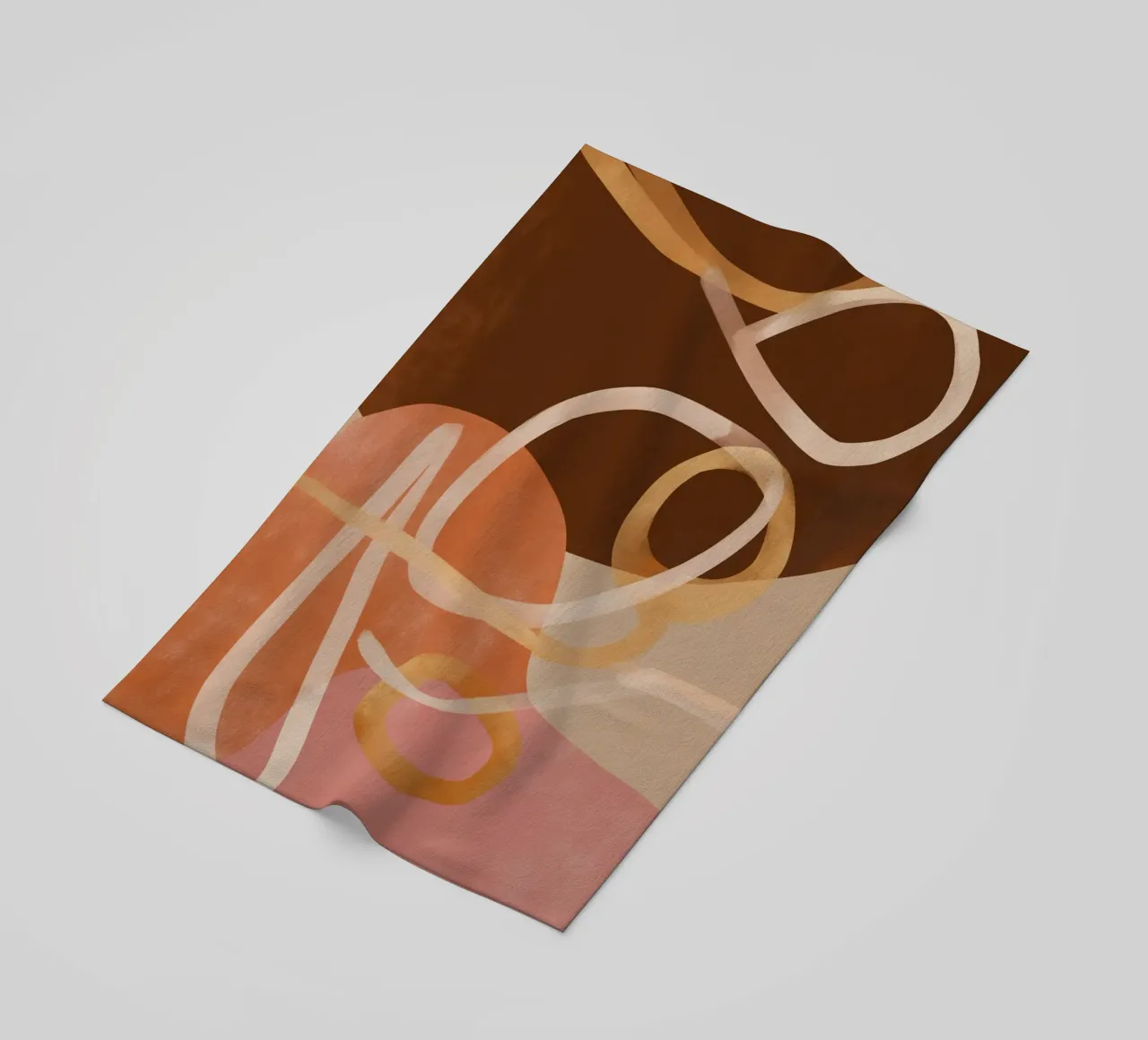 Loops in Earth Tones telo mare da Colormenta