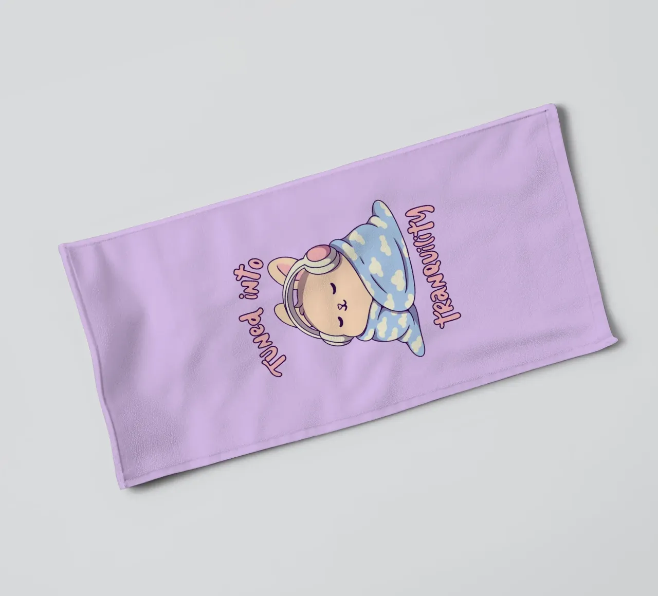 Afgestemd op Rust badhanddoek van Loobs