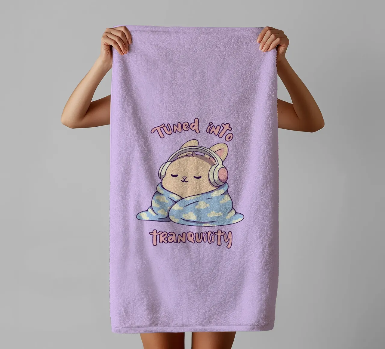 Afgestemd op Rust badhanddoek van Loobs