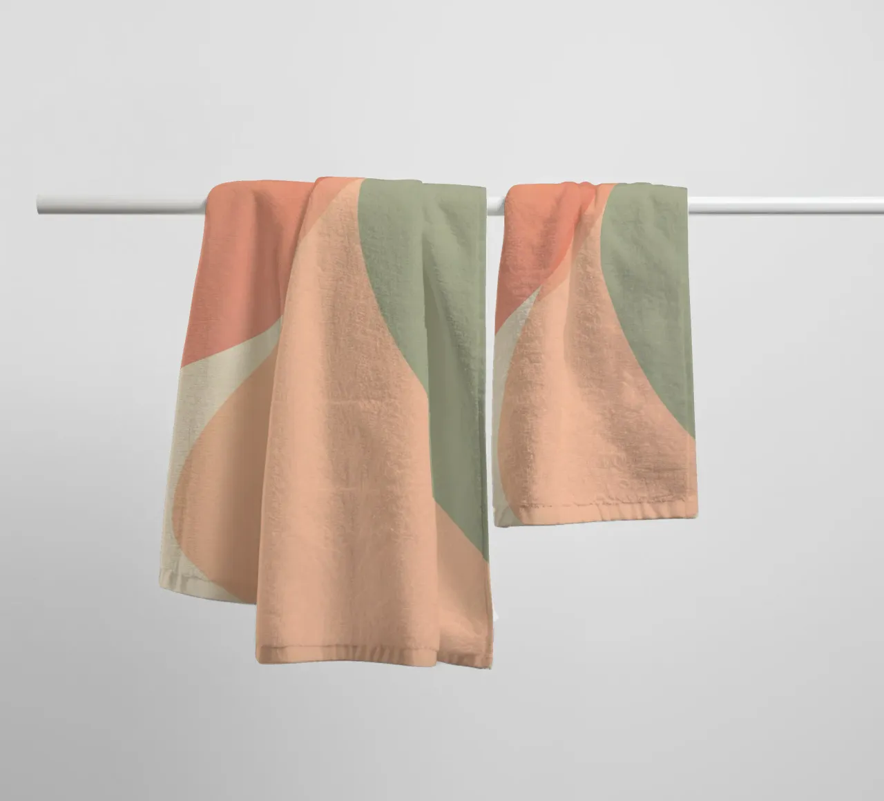 Soft Shapes Minimalism asciugamano da bagno da Colormenta