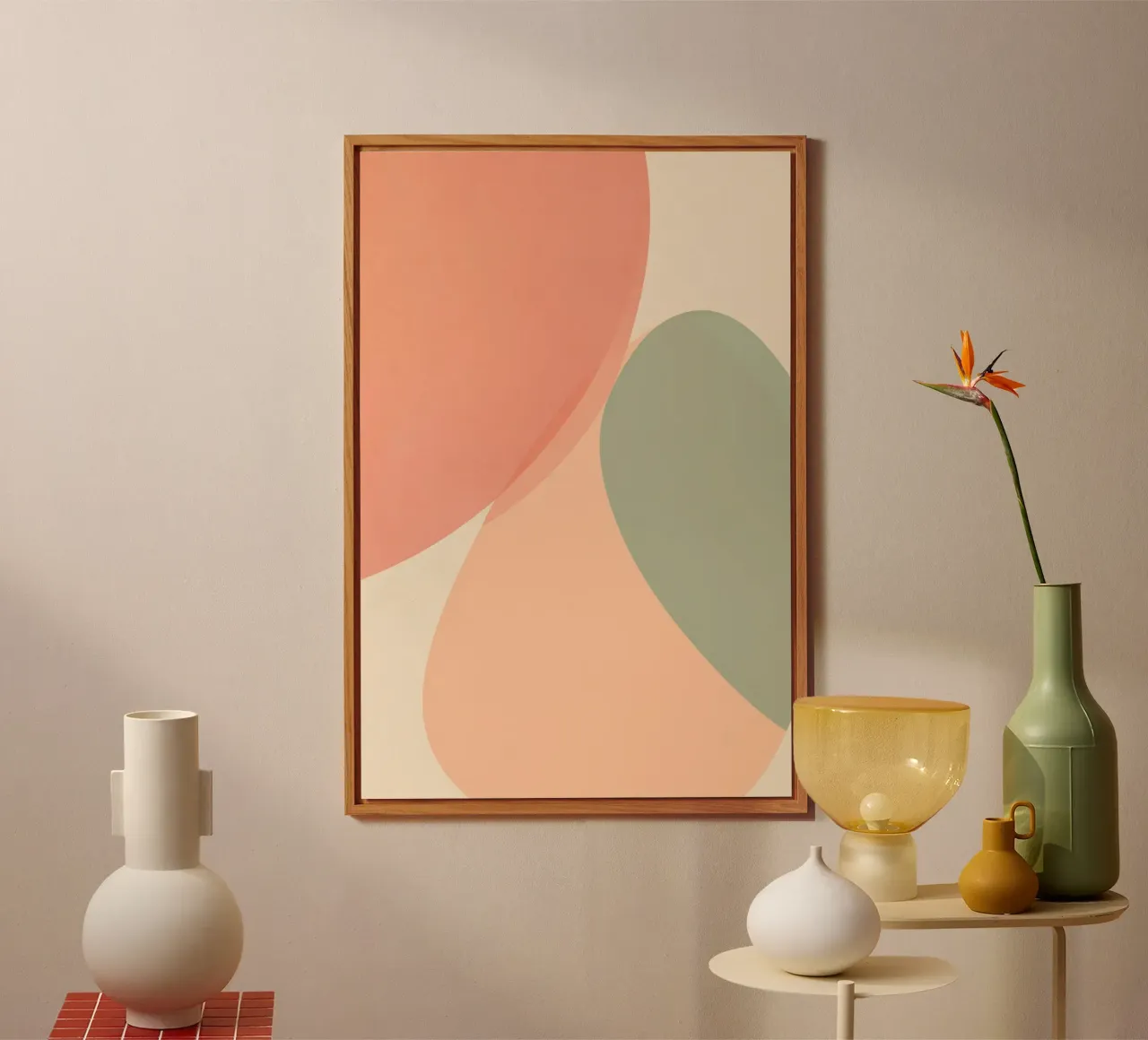 Soft Shapes Minimalism alluminio dibond da Colormenta