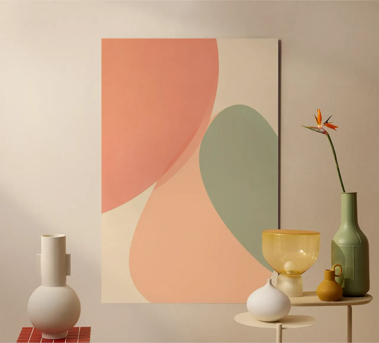 Soft Shapes Minimalism alluminio dibond da Colormenta