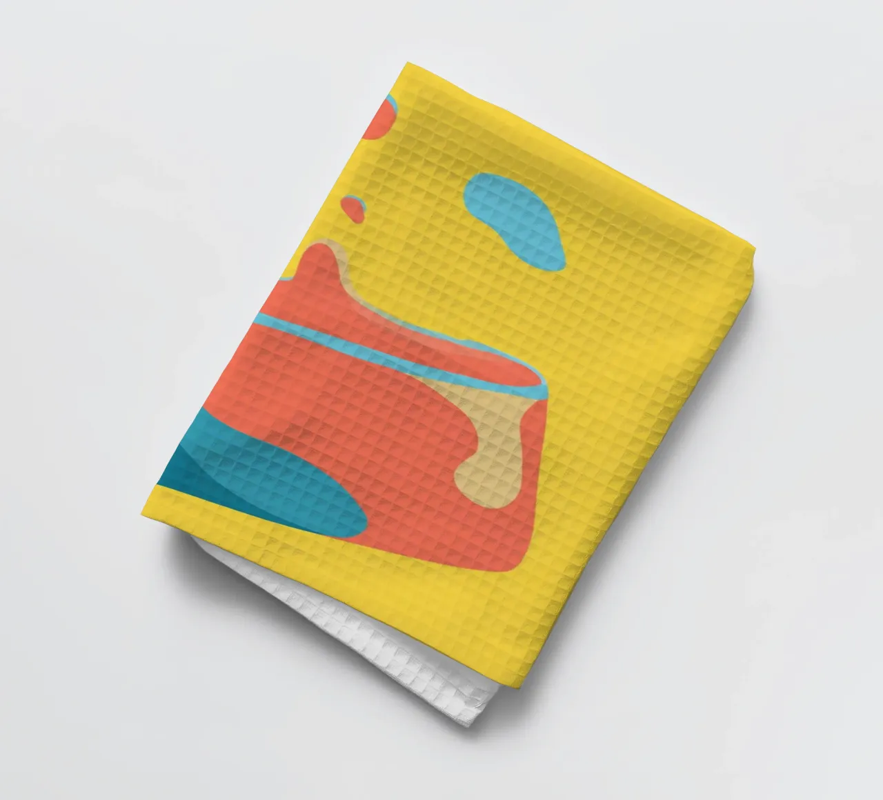 Minimalist Pop Mug in Motion canovaccio da cucina da michi