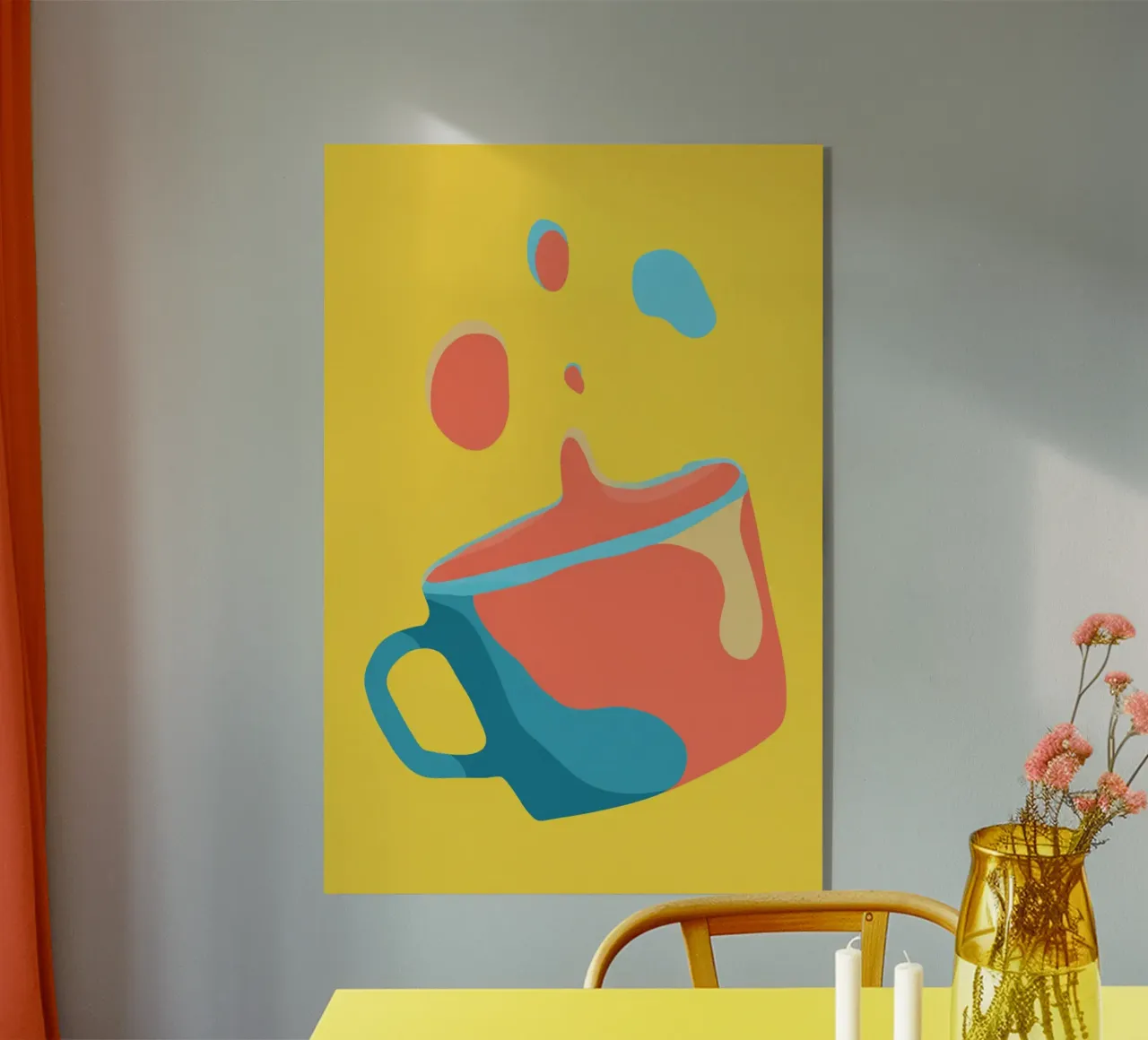 Minimalist Pop Mug in Motion plexiglass da michi