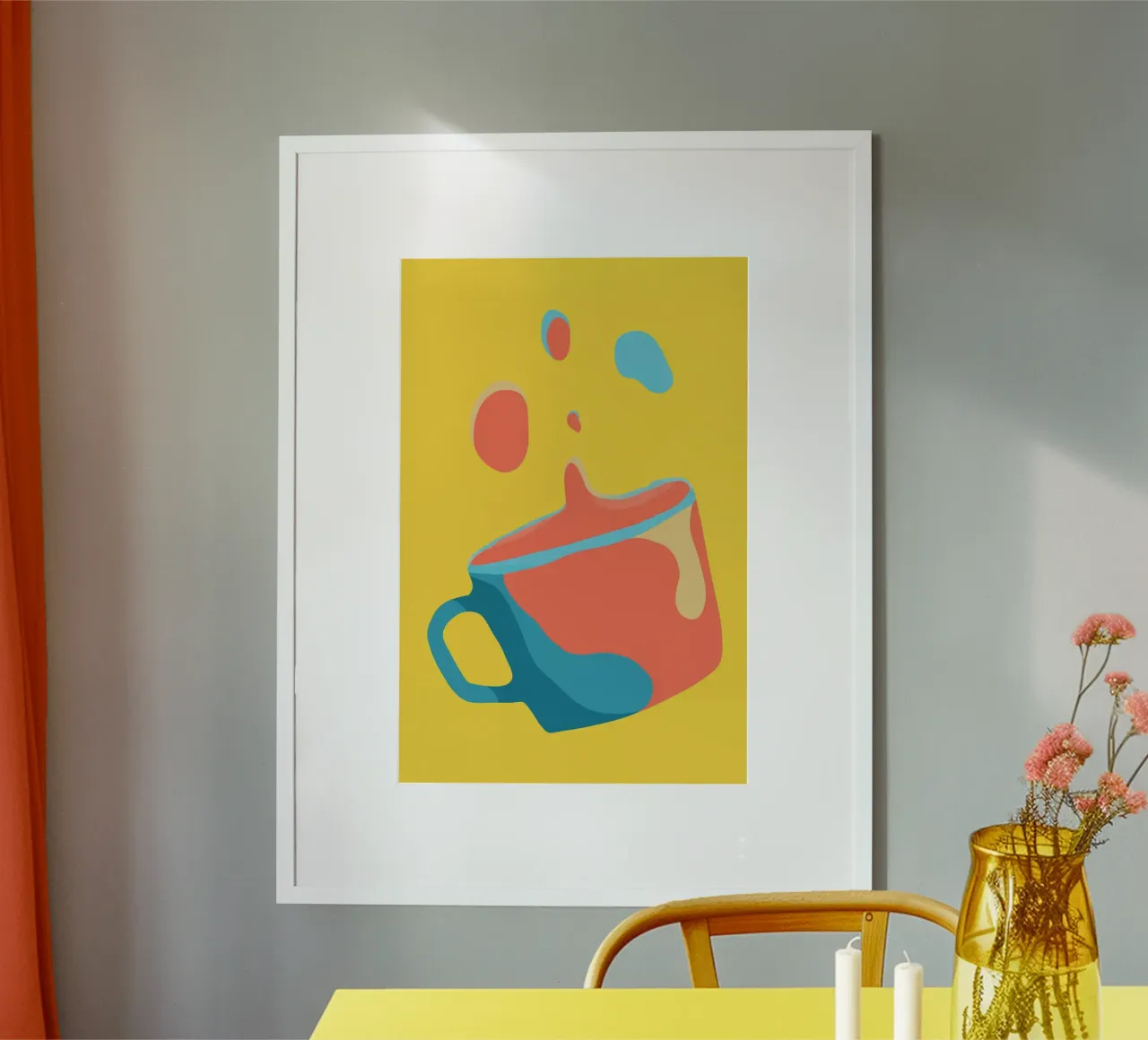 Minimalist Pop Mug in Motion carta hahnemühle da michi