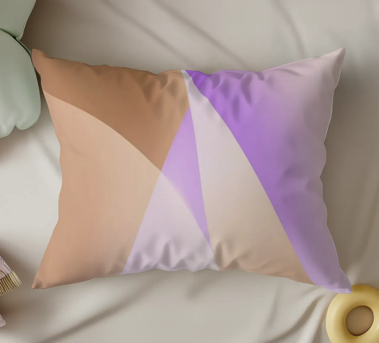 Light Flow Geometry I cuscino da Mosaic Dialogue