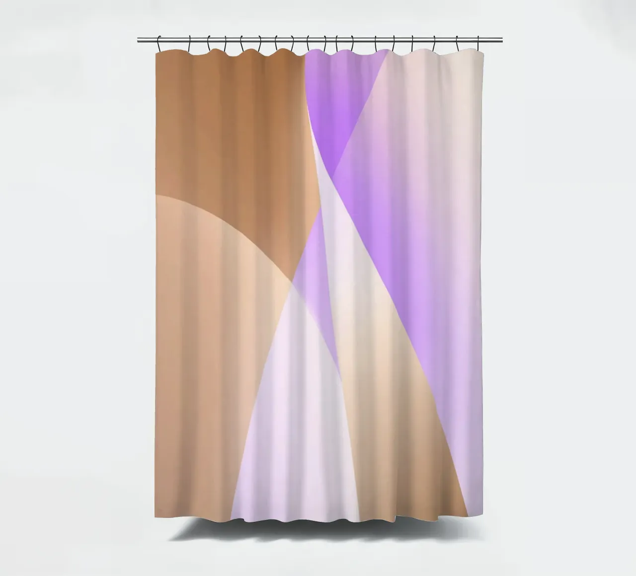 Light Flow Geometry I tenda da doccia da Mosaic Dialogue