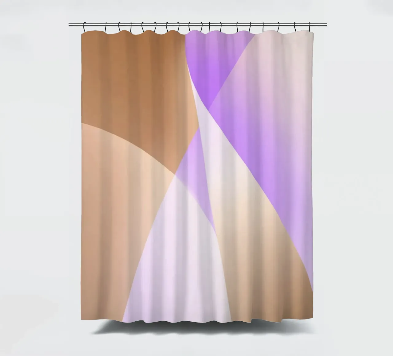 Light Flow Geometry I tenda da doccia da Mosaic Dialogue