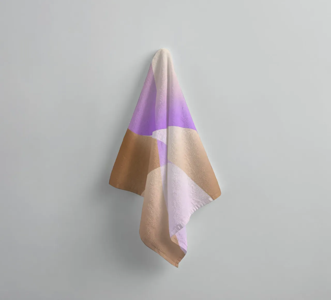 Light Flow Geometry I asciugamano da bagno da Mosaic Dialogue